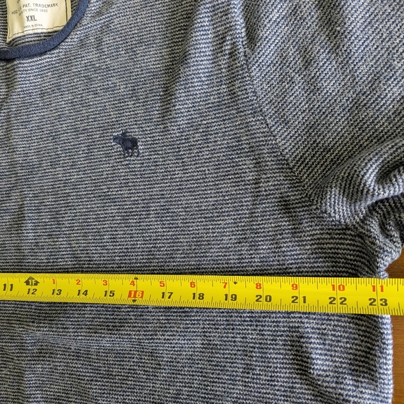 Vintage Abercrombie XXL Blue Sweater - Picture 6 of 9